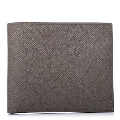 HERMES Epsom MC2 Copernic Compact Wallet Etain